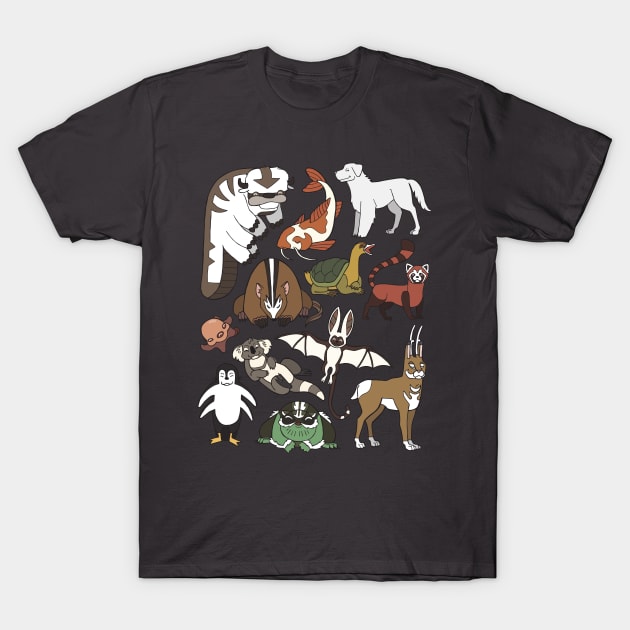 Avatar Menagerie T-Shirt by Soft Biology